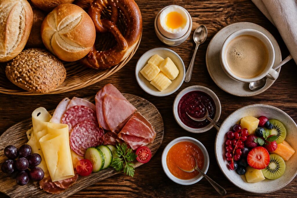 Frühstück im Café Kuntz Landau