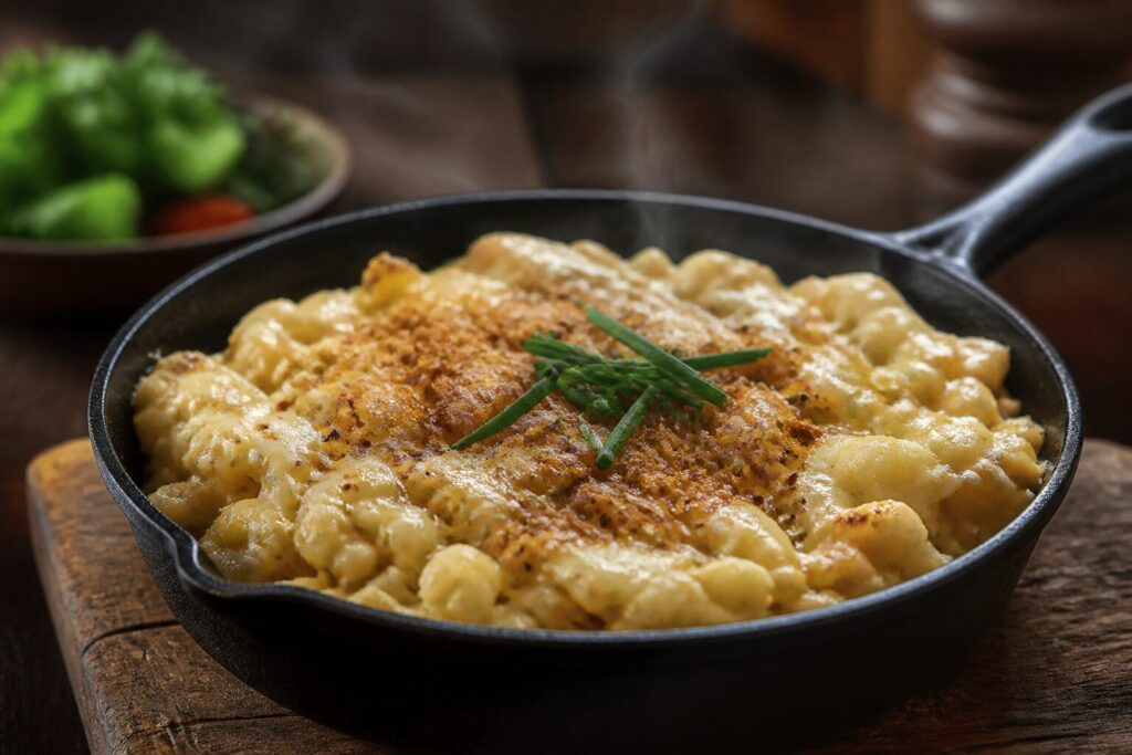 Käsespätzle, warme Küche im Café Kuntz